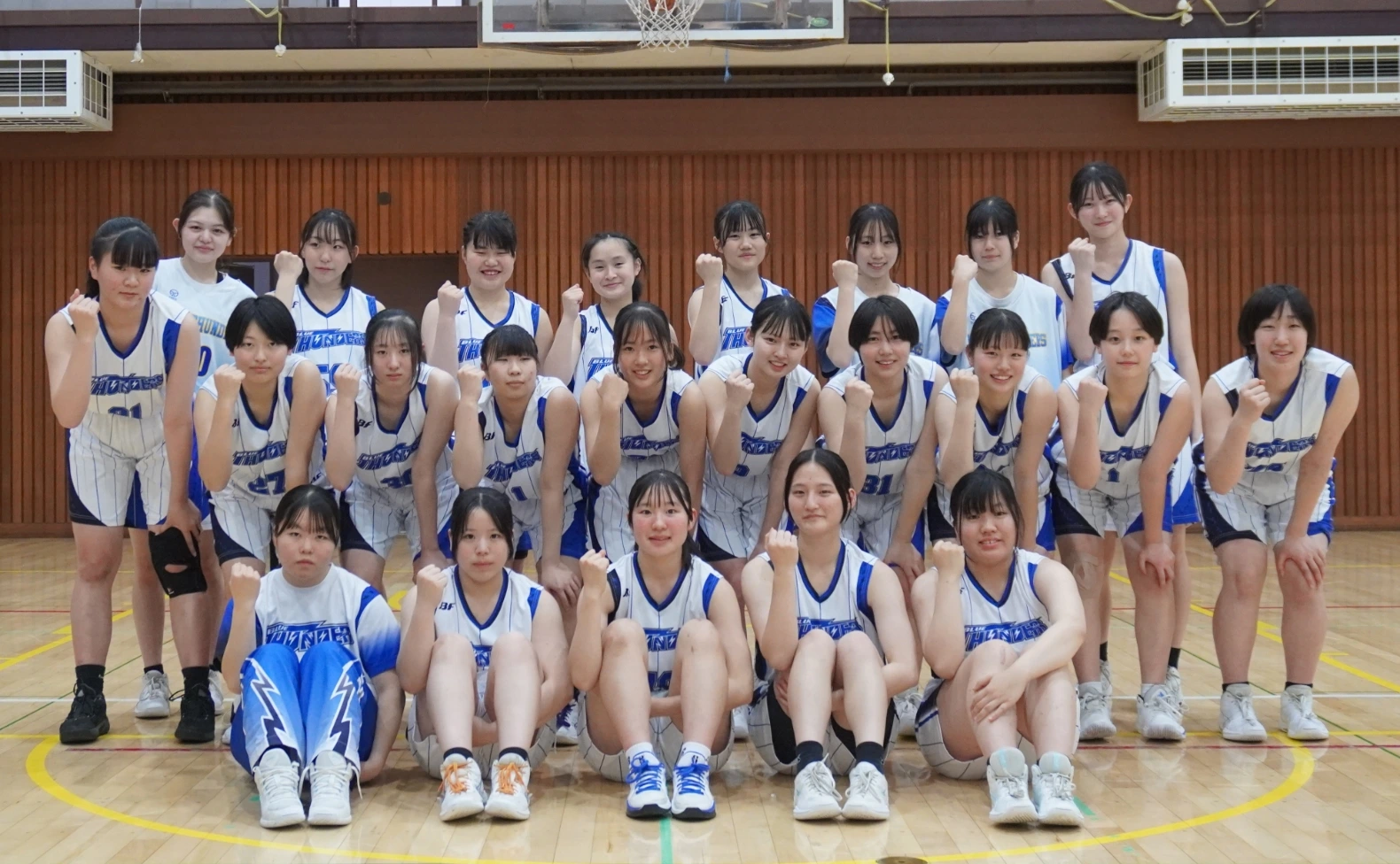 バスケットボール部の写真